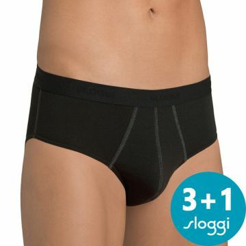 Sloggi heren midi 10163131 zwart