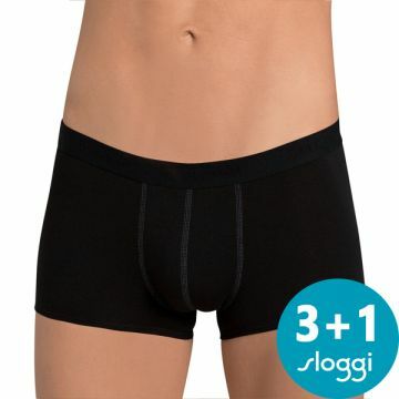 Sloggi heren hipster 10163132 zwart