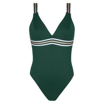 Badpak met diep decolleté