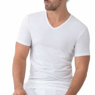 Mey Heren Re:Think T-shirt met V-hals 71107