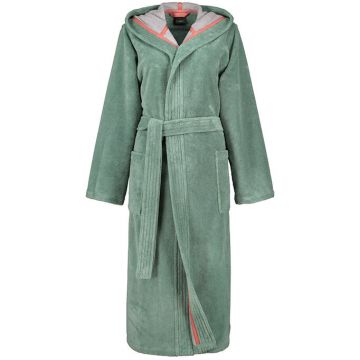 Cawö Dames Pure Styles Badjas met capuchon 830