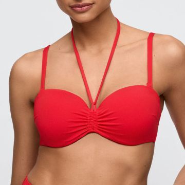 Voorgevormde strapless bikini top
