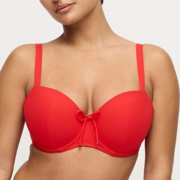 Voorgevormde balconette bikini top