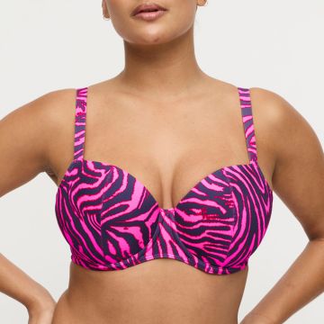 Voorgevormde balconette bikini top