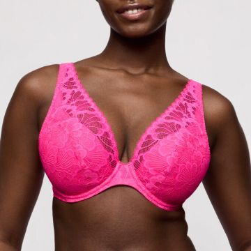 Voorgevormde bh met diep decolleté