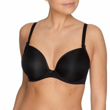 Prima Donna Satin Balconnet beha diep decolleté 0161335 zwart