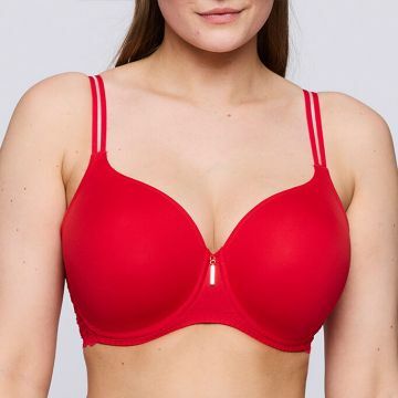 PrimaDonna Twist East End Voorgevormde bh 0241930 rood boudoir