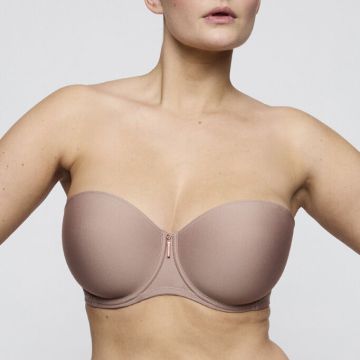 Voorgevormde strapless bh