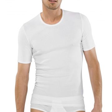 Schiesser Original Feinripp t-shirt met ronde hals 005122 wit 100