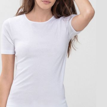 Mey Noblesse (Basics) Shirt met korte mouw 26807 wit
