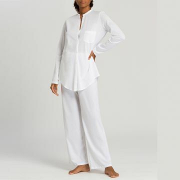 Hanro Cotton Deluxe pyjama 077956 white
