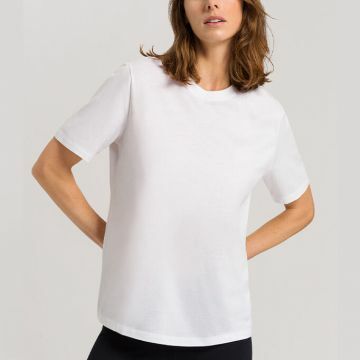 Hanro Dames Natural Shirt Shirt met korte mouwen 070101