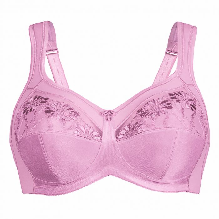 Anita Women's Safina Non-Wired Support Bra – Strain Relief Design, Berry Color, Size 44D - View #13