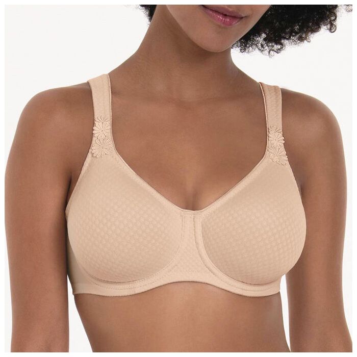 Anita Women's Underwired Comfort Bra Leni 5884 - Black, 44D, Seamless Lined Cups
