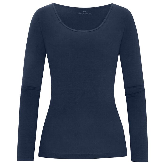 Mey Cotton Pure Aanbieding - Top Langarm 26502 - VOORDEEL 3-pak